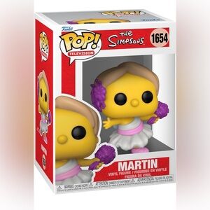 Funko Pop Television #1654 The Simpsons Martin Brand New
